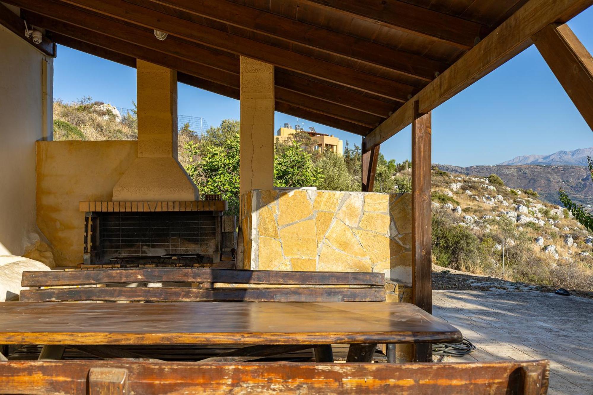 Karmilos Hill Villa ハニア エクステリア 写真