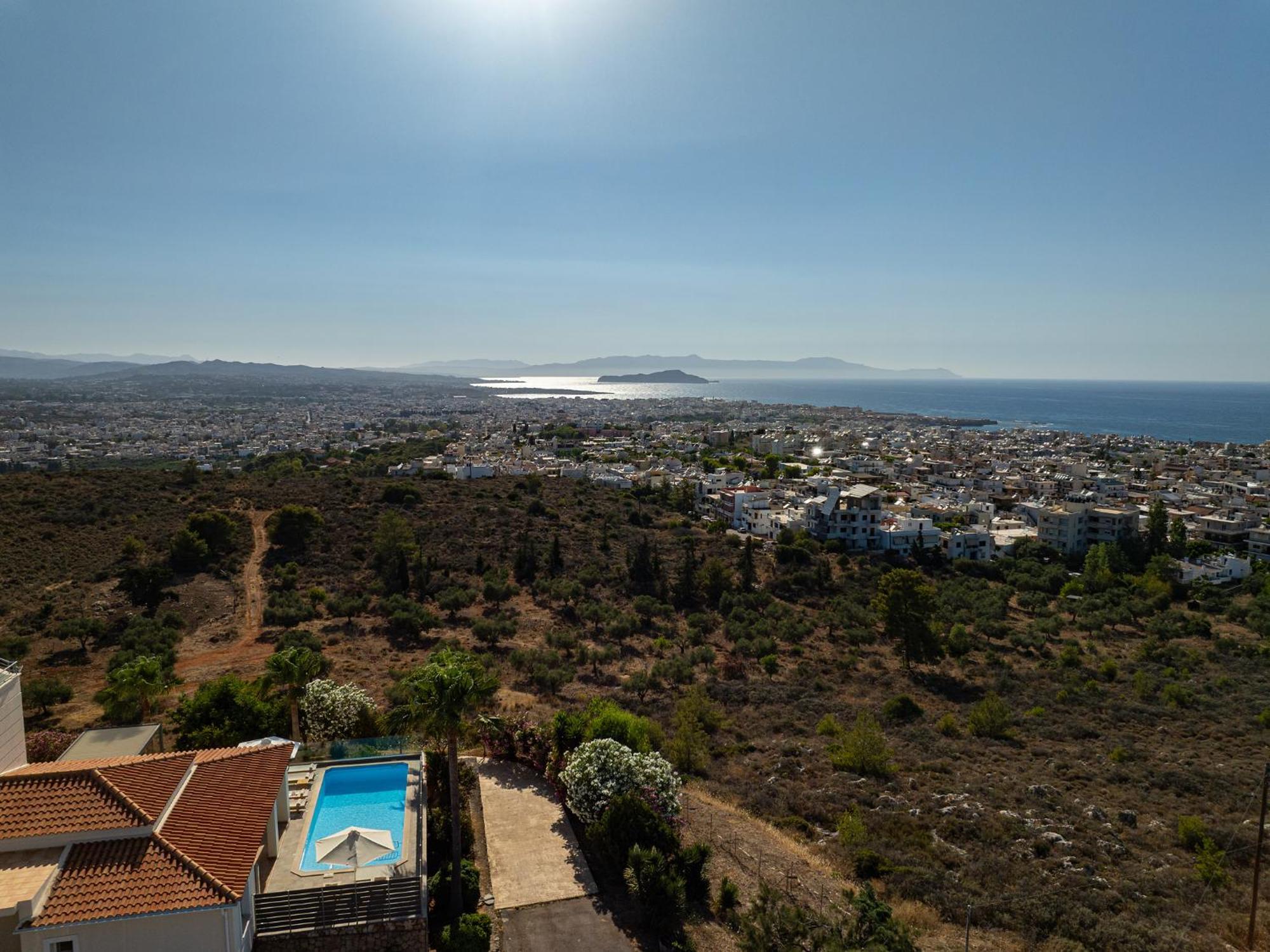 Karmilos Hill Villa ハニア エクステリア 写真