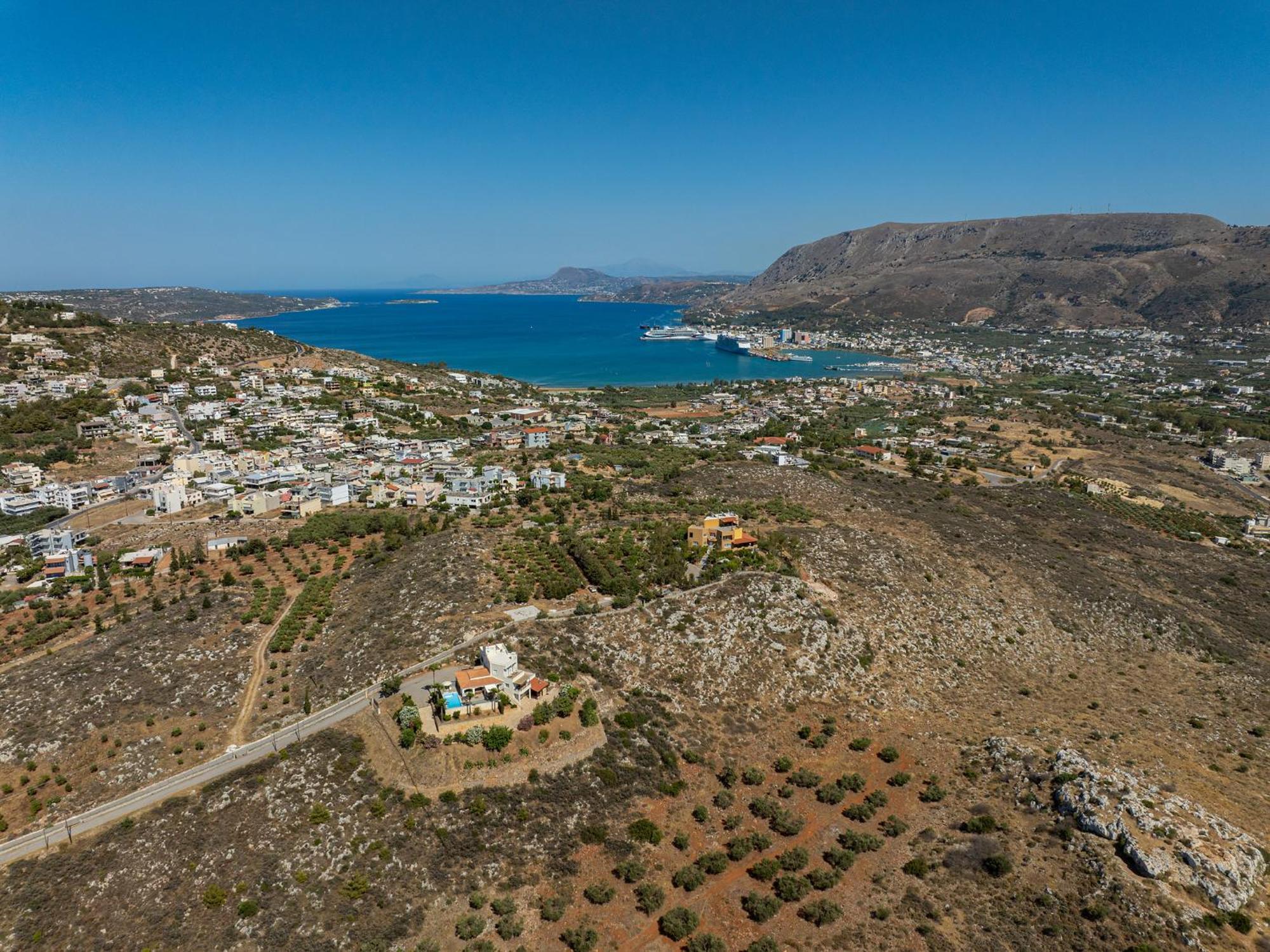 Karmilos Hill Villa ハニア エクステリア 写真