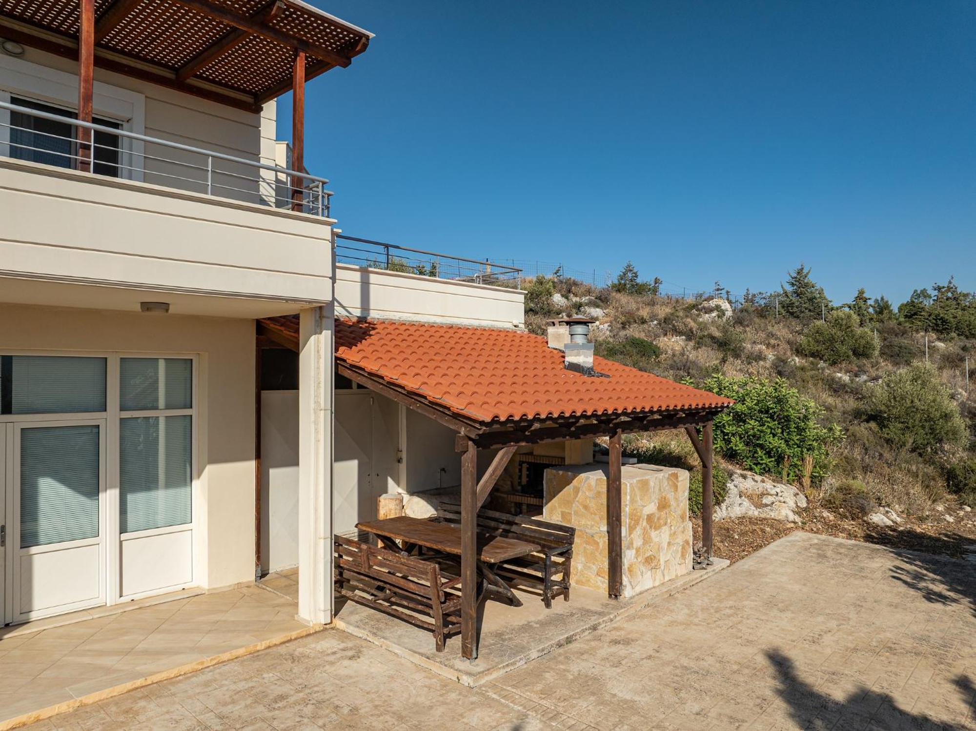 Karmilos Hill Villa ハニア エクステリア 写真