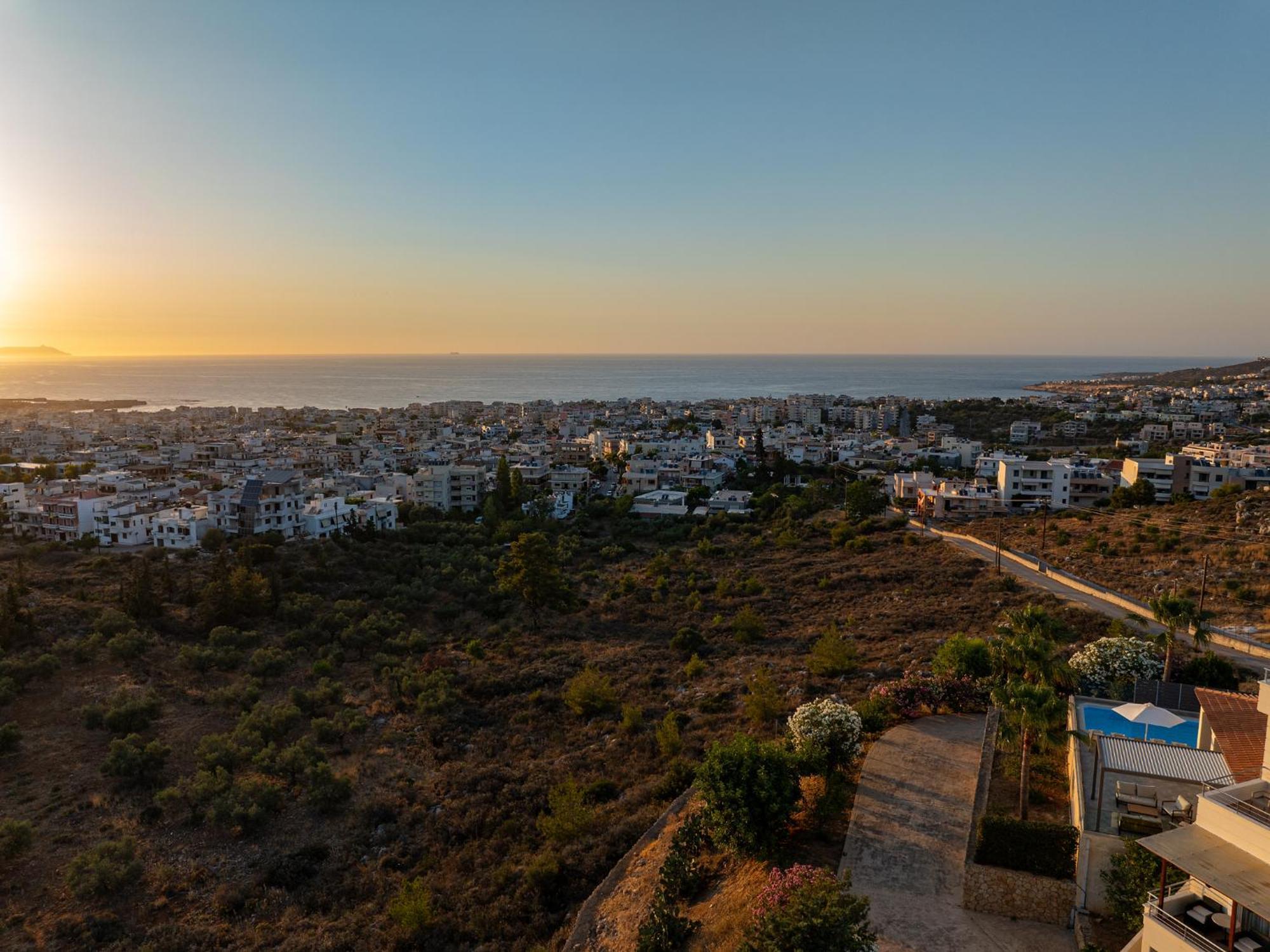 Karmilos Hill Villa ハニア エクステリア 写真