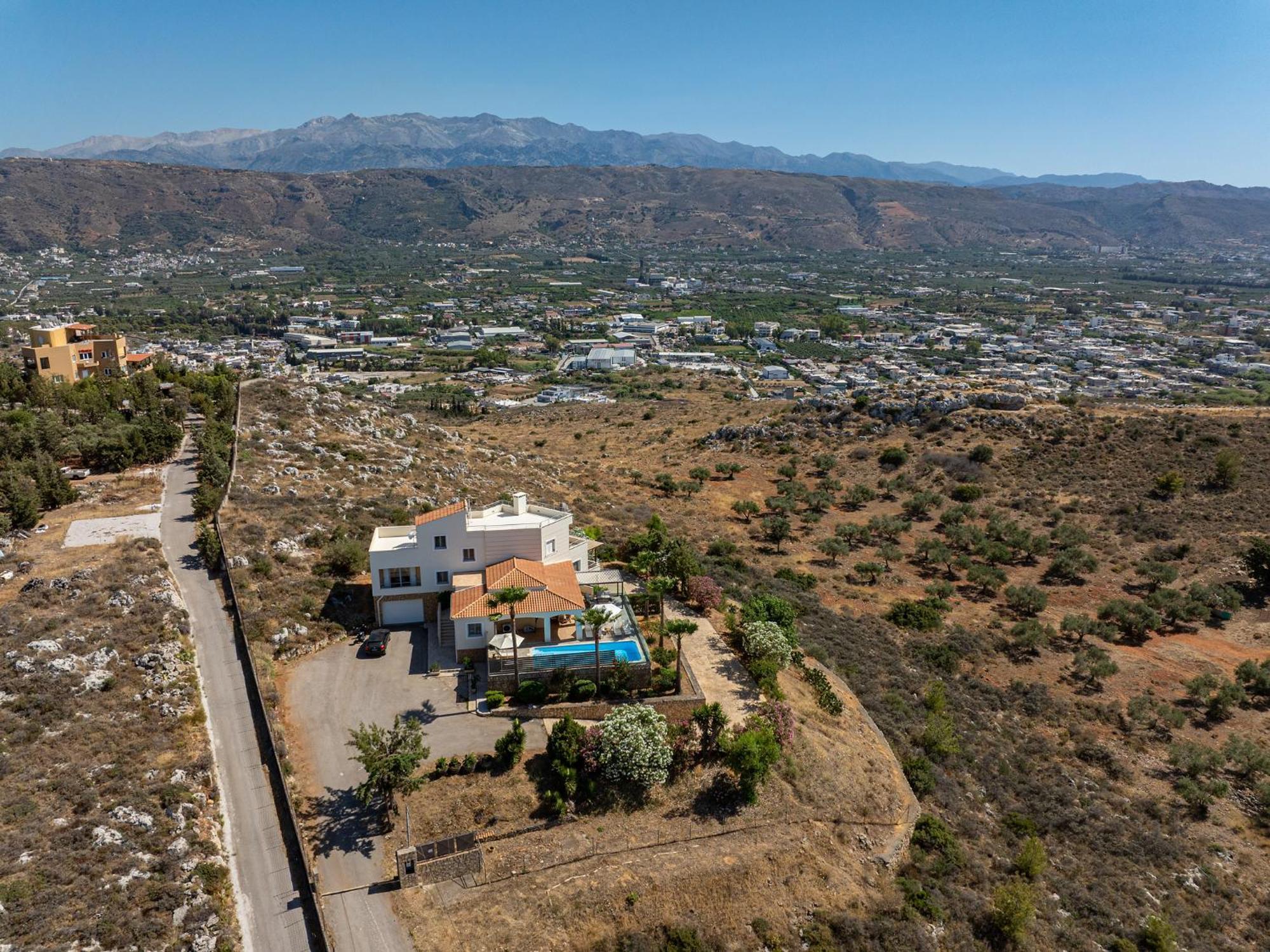 Karmilos Hill Villa ハニア エクステリア 写真